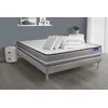Image de Pack prÃªt a dormir matelas Ressorts ensaches ACTIFLEX PUR 160x200 3zones de confort + sommier KIT gris + 2 oreillers+couette