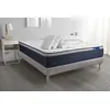 Image de Pack prÃªt a dormir matelas Latex + Memoire de forme ACTILATEX MAX 180x200 cm + sommier KIT gris + 2 oreillers + couette