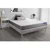 Image de Ensemble matelas ACTILATEX DREAM Latex et memoire de forme 180x200 cm 5zones de confort + sommier KIT gris