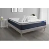 Image de Pack prÃªt a dormir matelas Memoire de forme ACTIMEMO MAX 140x200 cm Maxi epaisseur + sommier KIT gris + 2 oreillers +couette