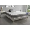 Image de Ensemble matelas ACTIMEMO RELAX memoire de forme 200x200 cm Maxi epaisseur 5zones de confort + sommier KIT gris