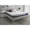 Image de Ensemble matelas Memoire de forme ACTIMEMO ERGO 140x190 cm Maxi epaisseur 5zones de confort + sommier KIT gris