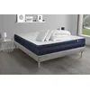 Image de Pack prÃªt a dormir matelas ACTIMEMO TECH 140x190 Memoire de forme 5zones de confort + sommier KIT gris + 2oreillers +couette