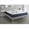 Image de Pack prÃªt a dormir matelas Memoire de forme ACTIMEMO SLEEP 200x200 5zones confort + sommier KIT gris + 2 oreillers + couette