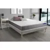 Image de Ensemble matelas ACTIMEMO DREAM memoire de forme 140x200 cm 5zones de confort + sommier KIT gris
