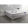 Image de Pack prÃªt a dormir matelas Memoire de forme ACTIMEMO FORM 160x200 cm 5zones confort + sommier KIT gris + 2 oreillers+couette