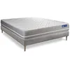 Image de Ensemble matelas Memoire de forme ACTIMEMO TOUCH 160x200 3zones de confort + sommier KIT gris