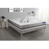 Image de Pack prÃªt a dormir matelas 200x200 ACTIMEMO SOFT 3zones de confort + sommier KIT gris + 2 oreillers + couette