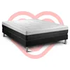 Image de Ensemble VITAL FORM 160 x 200 cm sommier kit noir