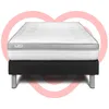 Image de Ensemble VITAL RELAX 90 x 190 cm sommier Kit noir