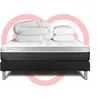 Image de Pack prÃªt a dormir VITAL SOFT 140 x 200 cm sommier Kit noir