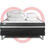 Image de Pack prÃªt a dormir VITALPOWER ZEN 160 x 200 cm sommier Kit noir