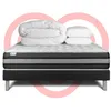 Image de Pack prÃªt a dormir VITALSPRING ZEN 180 x 200 cm sommier Kit noir