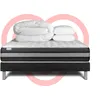 Image de Pack prÃªt a dormir VITALSPRING ZEN 160 x 200 cm sommier Kit noir