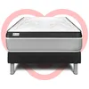 Image de Ensemble VITAL ERGO 90 x 200 cm sommier kit noir
