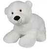 Image de Peluche Mega Ours Polaire Pompon 1 Metre - Doudou Geant Ours Blanc 100cm - Peluche Licence