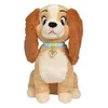 Image de Grande Peluche Disney : Chien Miss Lady 45 Cm - Doudou Licence Enfant - La Belle Et Le Clochard