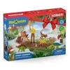 Image de Calendrier de l'avent Dinosaures Schleich Jurassic - Figurines Animaux Dinos et Accessoires - Set Jouets et carte offerte