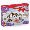 Image de Calendrier De L'avent Noel 2023 Equestre Chevaux Pour Schleich Horse Club Equitation - Figurines Animaux Et Accessoires - Set Jouets Et Carte Tigre