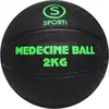 Image de Medecine ball gonflable Sporti Noir 2 Kg 021022