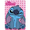 Image de Plaid Polaire Stitch Disney Rose 100 X 140 Cm (Taille Taille Unique,Couleur Rose)