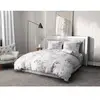 Image de Parure De Couette 240x260 Cm Home Linge Passion Pompadour : Housse De Couette + 2 Taies D'oreiller - 100% Coton 57 Fils -
