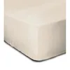 Image de Drap Housse Lovely Home En Coton 100% Beige Clair 180 X 200 + Bonnet 35 Cm