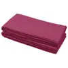Image de Lovely Home Drap Plat 100% Coton 180x290 Cm - 1 Personne - Fuchsia