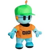Image de Grande peluche - BANDAI - Stumble Guys - Robot Guy - 30 cm