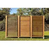Image de Poteau H. 2,10 M Pour Kit Brise Vue Tvt-1020, En Bois TraitÃ© - Ã L'unitÃ©