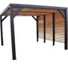 Image de Pergola Ã Vantelles Mobiles - 3,39 X 3,12 M - Hauteur 2,17 M - Veneto Habrita