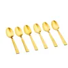 Image de Coffret 6 Petites CuillÃ¨res Finn - Gold