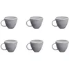 Image de Mug Stone 25cl - 6 PiÃ¨ces - Gris Lune