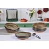 Image de Assiette Creuse Genesis Ã21cm - 6 PiÃ¨ces - Basalte