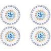 Image de Assiette Napoli Ã27cm - 4 PiÃ¨ces - Agrume