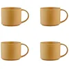 Image de Mug Scandi 50cl - 4 PiÃ¨ces - Ocre