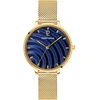 Image de Montre Pierre Lannier  Montre Femme BETTY Bleu Acier milanais Doré P30118344