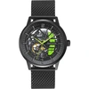 Image de Montre Pierre Lannier  Montre Homme PADDOCK Vert Acier milanais Noir P28461191