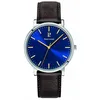 Image de Montre Pierre Lannier Essential Cadran Bleu Cuir