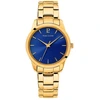Image de Montre Pierre Lannier  Montre Femme ROXANE Bleu Acier Doré P27419952