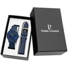 Image de Montre Pierre Lannier  Coffret Homme ESSENTIAL Bleu Cuir Bleu P28461198