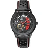 Image de Montre Pierre Lannier  Montre Homme PADDOCK Rouge Cuir perforé Noir P27320005