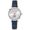 Image de Montre Pierre Lannier  Montre Femme ÉLYSÉE Argenté Cuir Bleu P27419983