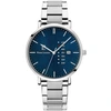Image de Montre Pierre Lannier  Montre Homme DATA Bleu Acier Argenté P28134989