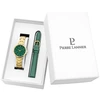 Image de Montre Pierre Lannier  Coffret Femme CHOUQUETTE Vert Cuir Vert P28461197