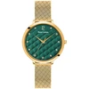 Image de Montre Pierre Lannier  Montre Femme GRACE Vert Acier milanais Doré P29414543
