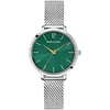 Image de Montre Femme Chouquette ArgentÃ© Cadran Vert Bracelet Acier Milanais ArgentÃ© 12 Mm
