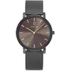 Image de Montre Homme Essential Gris Cadran Gris Bracelet Acier Milanais Gris 20 Mm