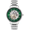 Image de Montre Pierre Lannier  Montre Homme AUTOMATIC Vert Acier Argenté P29414549