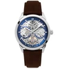 Image de Montre Pierre Lannier  Montre Homme MONARCK Bleu Cuir Brun P28974741